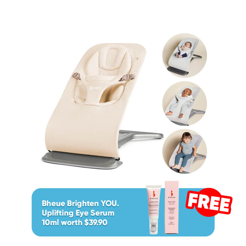 Ergobaby Evolve 3 in 1 Mesh Bouncer + FREE GIFT